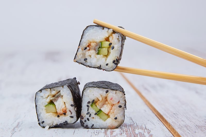 Paella Sushi Rolls